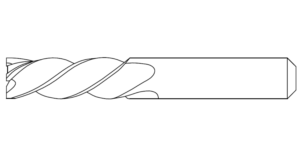 Solid Carbide Ballnose End Mill